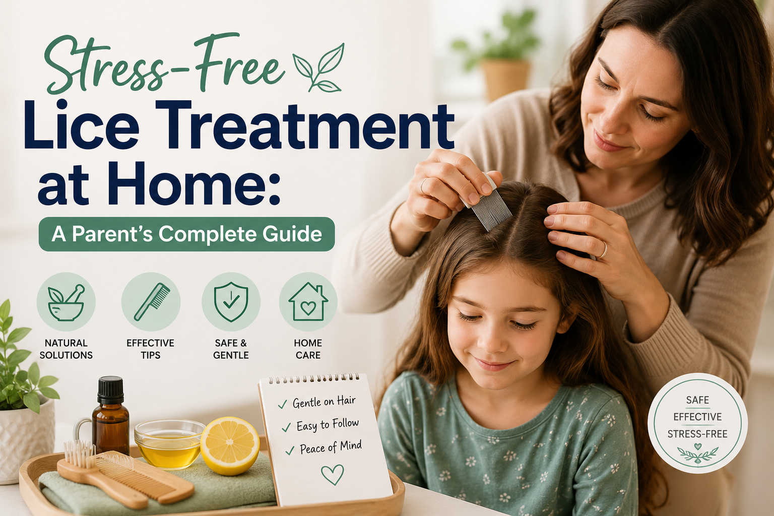 Stress-Free Lice Treatment at Home A Parent’s Complete Guide
