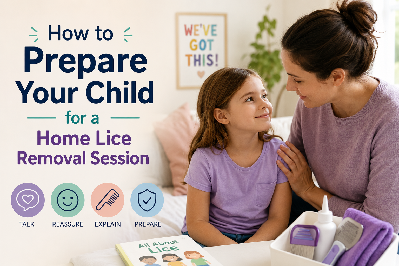 Head lice can turn an ordinary school week into a stressful experience for both parents and children. The good news is that modern, non toxic lice removal UAE solutions make the process safer, easier, and far less overwhelming than traditional treatments. Whether you are booking professional Home lice removal services for the first time or searching for trusted Lice treatment in Abu Dhabi, preparing your child properly can make the session smoother and more effective. Children often feel nervous, embarrassed, or uncomfortable when they hear the word “lice.” A calm approach, combined with professional support, helps reduce anxiety and ensures better cooperation during treatment. In this guide, we’ll explain how parents can prepare their child before a home lice removal appointment, what to expect during the session, and why professional lice experts are the safest option for families in the UAE. Why Preparing Your Child Before a Lice Removal Session Matters Many parents focus only on eliminating lice quickly. However, emotional preparation is just as important as the treatment itself. Children may: Feel embarrassed around siblings or friends Become anxious about combing sessions Fear painful treatments Worry about school or social situations Professional Home lice removal services are designed to create a calm and stress-free experience. Preparing your child mentally and physically helps the technician complete the session more efficiently while keeping your child comfortable. Talk to Your Child About Lice Calmly One of the biggest mistakes parents make is reacting with panic. Children often mirror their parents’ emotions. Explain to your child that: Head lice are common among school-aged children Having lice does not mean poor hygiene Professional treatments are safe and painless The issue can be solved quickly Use simple and reassuring language. Avoid using words like “dirty” or “infected,” as these can make children feel ashamed. Helpful Things You Can Say “Lots of kids get lice.” “We’re going to have experts help us.” “This will help your scalp feel better.” “You did nothing wrong.” Choose Professional Non Toxic Lice Removal Services Parents today are moving away from chemical-heavy shampoos and home remedies. Professional non toxic lice removal UAE treatments are safer for children and more effective at removing both lice and nits. Benefits of Non Toxic Treatments Benefit Why It Matters Chemical-Free Safer for sensitive scalps Child-Friendly Less irritation and discomfort Effective Nit Removal Reduces chances of reinfestation Professional Expertise Faster and more accurate treatment Convenient Home Service Comfortable for children Professional lice experts use advanced combing techniques and specialized tools without exposing children to harsh pesticides. Prepare the Hair Before the Session Before the lice specialist arrives, basic preparation can save time and improve treatment efficiency. Hair Preparation Checklist Wash hair the night before if instructed Avoid heavy oils or hair sprays Detangle the hair gently Keep hair dry unless advised otherwise Separate long hair into sections If your child has curly or thick hair, detangling beforehand makes the process much easier. Need a stress-free solution? Choose professional Home lice removal services and let trained experts handle everything safely. Create a Comfortable Environment at Home A calm environment helps children stay relaxed during the session. Tips for Creating Comfort Choose a quiet room with good lighting Allow your child to watch cartoons or movies Keep snacks and water nearby Use a comfortable chair Stay close to reassure younger children Professional lice technicians are experienced with children, but parental support still makes a big difference. Explain What Happens During a Home Lice Removal Session Children cooperate better when they know what to expect. Most professional Lice treatment in Abu Dhabi sessions include: 1. Scalp Inspection The specialist checks the scalp carefully to identify lice and nits. 2. Sectioning the Hair Hair is divided into manageable sections for accurate removal. 3. Gentle Combing Special lice combs remove lice and eggs carefully. 4. Follow-Up Advice Parents receive cleaning instructions and prevention tips. The process is usually painless. Some children may feel slight discomfort during detangling, especially with long hair. What Parents Should Avoid Before Treatment Certain mistakes can reduce treatment effectiveness. Avoid These Common Errors Using Multiple Chemical Products Overusing lice shampoos can irritate the scalp without improving results. Trying DIY Remedies Mayonnaise, kerosene, vinegar, and essential oils are unreliable and sometimes unsafe. Panic Cleaning While cleaning matters, excessive disinfecting is unnecessary because lice survive only briefly away from the scalp. Cutting the Child’s Hair Immediately Hair removal is rarely necessary with professional treatments. Teach Children How Lice Spread Education helps prevent future infestations. Simple Prevention Tips for Kids Avoid sharing hairbrushes Do not share hats or scarves Keep long hair tied during school Avoid head-to-head contact during play Teaching prevention calmly helps children feel empowered instead of scared. How Long Does a Home Lice Removal Session Take? The duration depends on: Hair length Hair thickness Severity of infestation Presence of nits Estimated Treatment Times Hair Type Approximate Session Time Short Hair 45–60 Minutes Medium Hair 1–2 Hours Long or Thick Hair 2–3 Hours Professional technicians work methodically to ensure thorough removal. Signs Your Child May Have Head Lice Many parents discover lice late because symptoms are often subtle initially. Common Symptoms Persistent scalp itching Tickling sensation in hair Difficulty sleeping Red bumps near the neck or ears Visible white nits attached to hair strands Early detection makes treatment faster and easier. Book professional non toxic lice removal UAE services before the infestation spreads to the whole family. Why Home Lice Removal Services Are Better for Children Children usually feel safer in familiar surroundings. This is one reason why professional Home lice removal services have become highly popular across the UAE. Advantages of At-Home Treatment Less Anxiety Children remain in a familiar environment. More Privacy Families avoid public embarrassment. Better Comfort Kids can relax during longer sessions. Personalized Attention Technicians focus completely on your child. Flexible Scheduling Parents can choose convenient appointment times. For busy UAE families, home-based services save both time and stress. How to Prepare Siblings and Family Members Lice can spread quickly within households. Important Family Steps Check all household members Wash pillowcases and bedsheets Clean hair accessories Vacuum sofas and car seats Inform close contacts if needed However, there is no need for extreme sanitization or throwing away belongings. Emotional Support Matters More Than Parents Realize Children often associate lice with embarrassment, especially school-aged kids. Supportive Parenting Tips Avoid blaming your child Keep the conversation private Praise their cooperation Focus on solutions instead of frustration Your calm attitude shapes how your child emotionally processes the experience. Why Choose Lice Fix When it comes to professional Lice treatment in Abu Dhabi and across the UAE, families need experts they can trust. Lice Fix focuses on safe, effective, and child-friendly treatments designed for modern families. What Makes Lice Fix Different Experienced Lice Specialists Our trained professionals understand how to treat children gently and efficiently. Non Toxic Solutions We prioritize safe methods without harsh chemicals or dangerous pesticides. Convenient Home Services Families can receive expert care in the comfort of their homes. Hygienic and Professional Process We follow strict hygiene practices during every session. Personalized Guidance Parents receive practical prevention tips and aftercare support. Child-Friendly Approach We create a calm and reassuring experience for nervous children. Choose Lice Fix for safe, effective, and stress-free Home lice removal services anywhere in the UAE. How to Prevent Reinfestation After Treatment Successful lice removal does not stop after one session. Post-Treatment Prevention Tips Continue checking hair weekly Wash bedding in warm water Avoid sharing personal hair items Inform schools if necessary Schedule follow-up checks if recommended Professional follow-up guidance greatly reduces the chances of reinfestation. Professional Lice Treatment vs DIY Methods Many parents try home remedies first but eventually turn to professionals. DIY Treatments Professional Lice Removal Often inconsistent Highly effective Can irritate scalp Gentle child-safe process Difficult nit removal Thorough nit combing Time-consuming Faster results High reinfestation risk Better long-term control Professional services save time, reduce stress, and improve treatment accuracy. FAQs About Home Lice Removal Services Is non toxic lice removal safe for children? Yes. Professional non toxic lice removal UAE treatments are designed specifically to avoid harsh chemicals while safely removing lice and nits. How effective are Home lice removal services? Professional Home lice removal services are highly effective because trained specialists use proper combing techniques and detailed inspections. How do I know if my child needs lice treatment in Abu Dhabi? If your child has itching, visible nits, or confirmed exposure at school, professional Lice treatment in Abu Dhabi is recommended. Can lice survive on furniture or bedding? Lice survive only a short time away from the scalp, but washing bedding and vacuuming soft surfaces is still recommended. Should I keep my child home from school? Follow your school’s policy. Many schools allow children to return after proper treatment begins. Can adults get lice from children? Yes. Lice can spread through close head-to-head contact between family members. Final Words Preparing your child for a lice removal session is about more than just treating the scalp. It is about reducing fear, building trust, and making the process calm and comfortable. With professional Home lice removal services, parents can avoid harsh chemicals, stressful DIY methods, and repeated infestations. Safe and professional non toxic lice removal UAE solutions provide peace of mind while helping children feel secure throughout the process. Whether you need urgent Lice treatment in Abu Dhabi or preventative guidance, expert support makes all the difference. Visit Lice Fix today and give your child a safe, comfortable, and effective lice removal experience.
